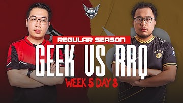 Geek Fam vs. RRQ Hoshi | MPL S5 Week 5 Day 3