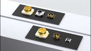 TXGA MCRF RF connector featuring high efficiency, miniaturization, and multi-protocol compatibility
