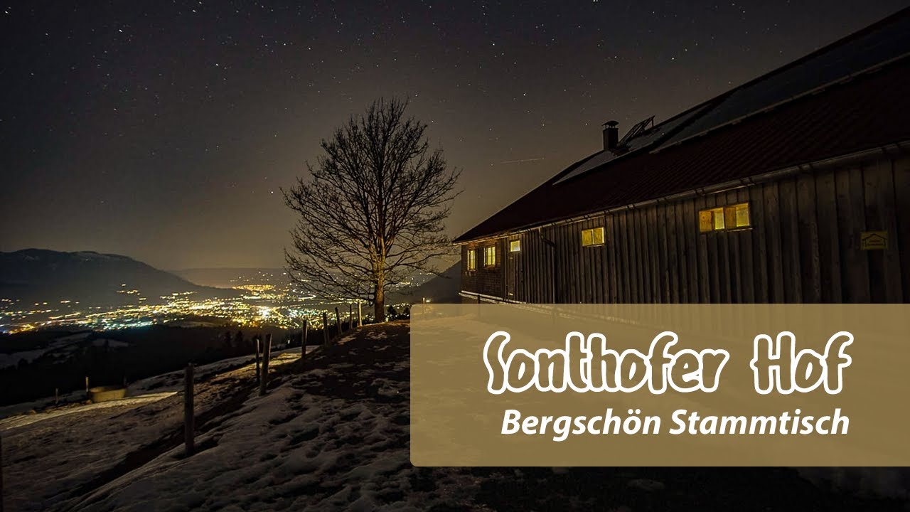 Bergschön Winter-Stammtisch auf dem Sonthofer Hof / Allgäu