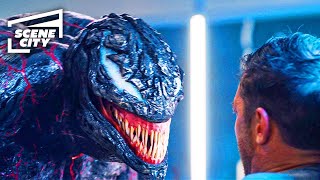 Venom: Riot Interroga Eddie (Tom Hardy, Riz Ahmen - Clipe de Filme em HD)