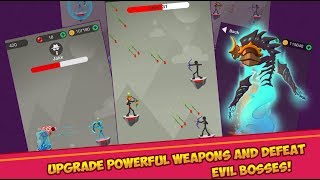 Stickman Epic Archer - Stickman Fight Game - Android GamePlay HD screenshot 2