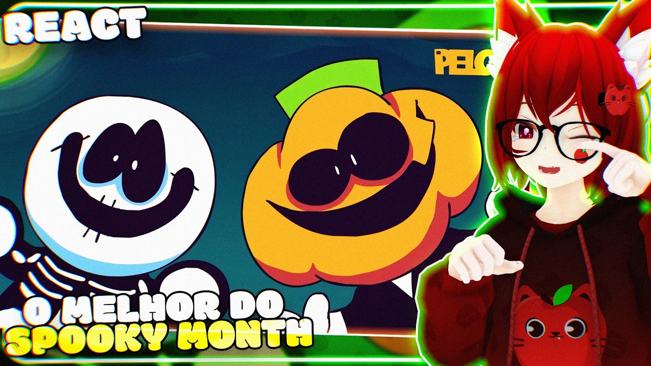 É o MÊS ASSUSTADOR!! *dancinha* 🎃 Reagindo a SPOOKY MONTH do @SrPelo 👻