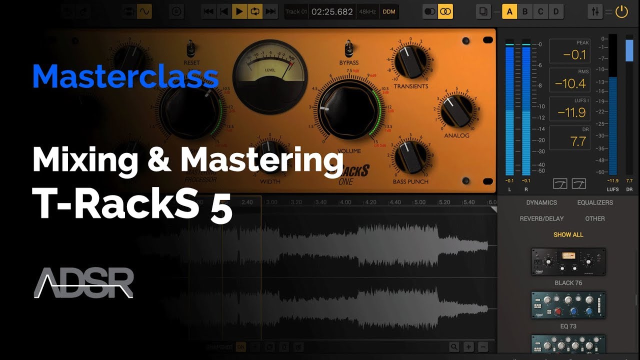 Mastering And Mixing With T Racks 5 Course Youtube Mastering And Mixing With T Racks 5 Course Youtube