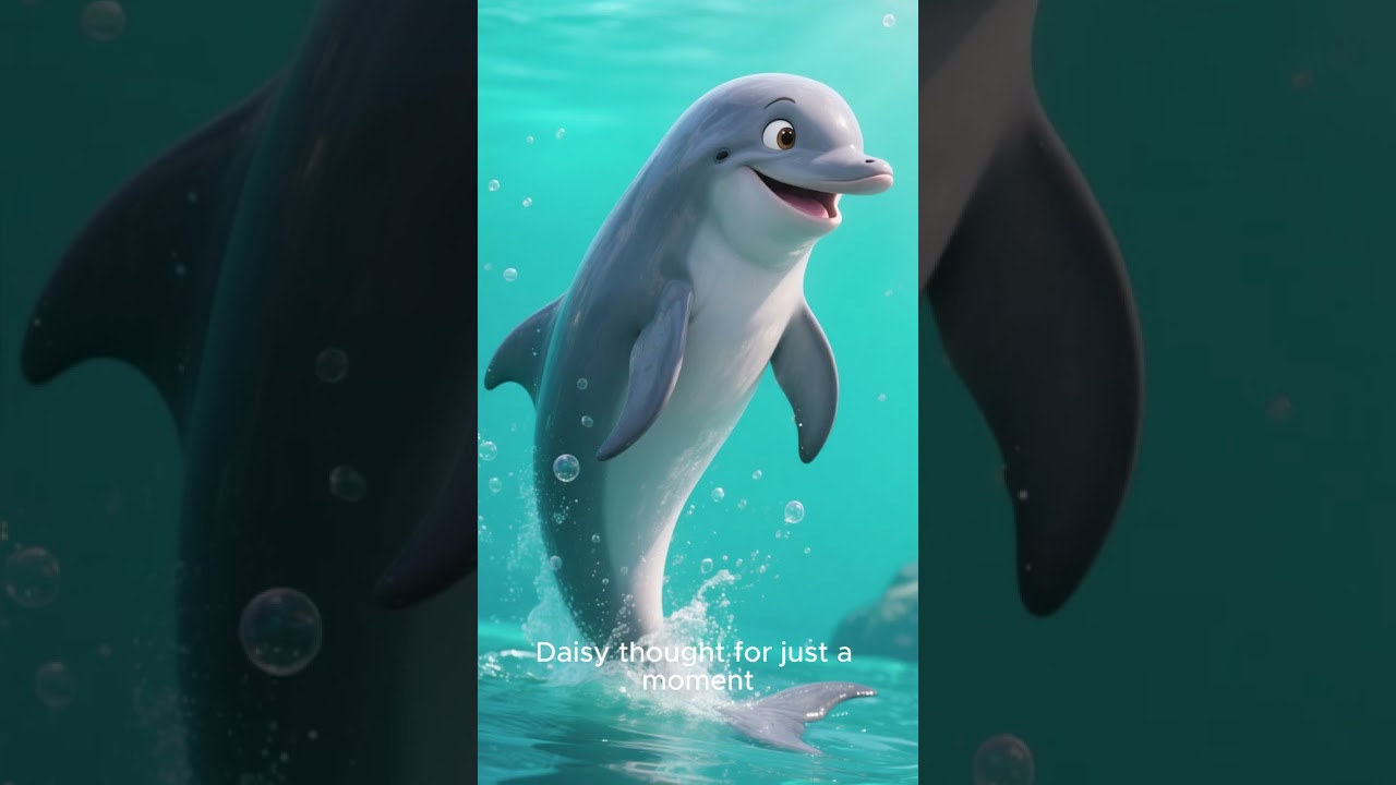 The Dolphin and the Lonely Whale 🐬🐋 | Kids Story About Friendship & Kindness