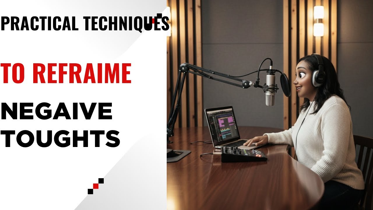 Practical techniques to reframe negative thoughts