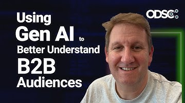 Using Generative AI to Better Understand B2B Audiences: from Topic Modelling to Text Classification