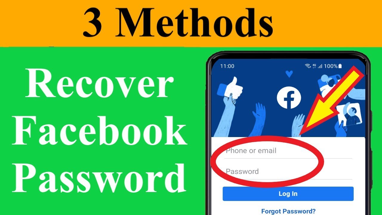 How to Recover Your Forgotten Facebook Account Password? Facebook