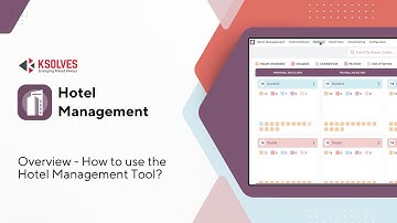 Ksolves Hotel Management App for Odoo | Complete Overview & Features