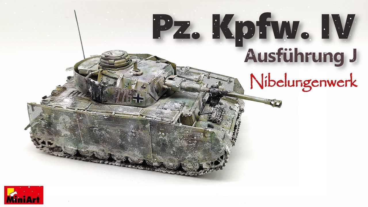 Pz. Kpfw. IV - Ausf. J - Nibelungenwerk - Panzer IV - Miniart - 1