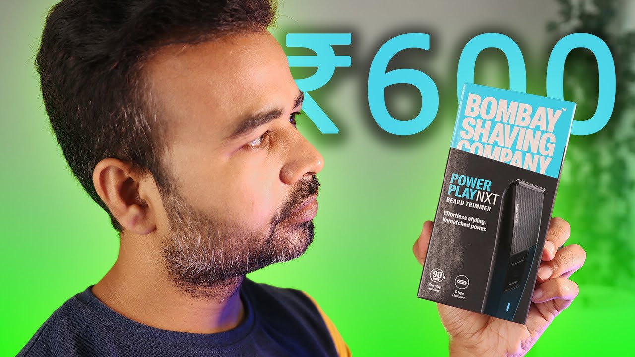 ₹600 Chotu Trimmer Bada Dhamal | Bombay Shaving Company Power Play NXT Trimmer Review