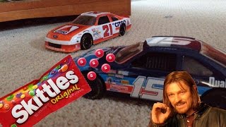 NASCAR STOP MOTION RANDOM SHORT: Taste the rainbow (Crashban65 contest entry)