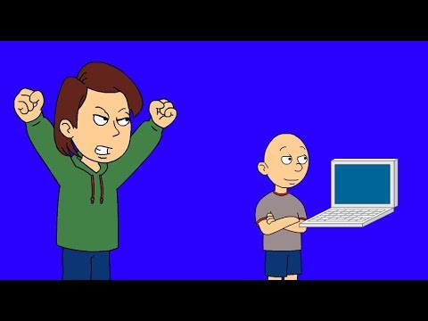 Classic Caillou Plays Roblox Arsenal While Grounded Extra