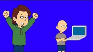 Clic Caillou Plays Roblox Arsenal While Groundedextra Grounded