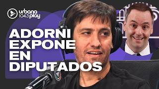 ADORNI EN EL CONGRESO: el jefe de Gabinete expone en Diputados con apoyo de Milei. JAIRO STRACCIA