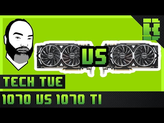 Msi Geforce Gtx 1070 Vs Msi Geforce Gtx 1070 Ti Armor 8g OC - YouTube