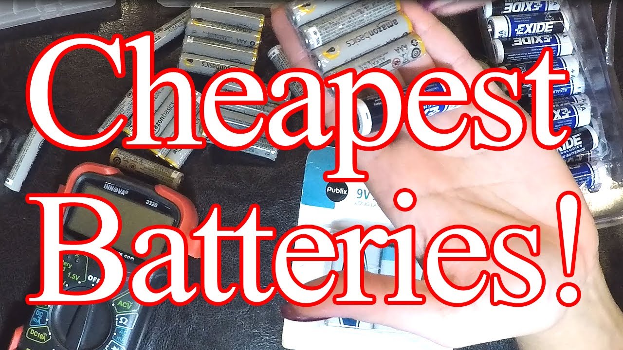 The Cheapest Batteries On Earth! YouTube