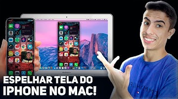 Como ESPELHAR TELA DO IPHONE para o MACBOOK!