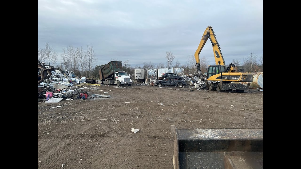 Rebar At The Scrap Yard