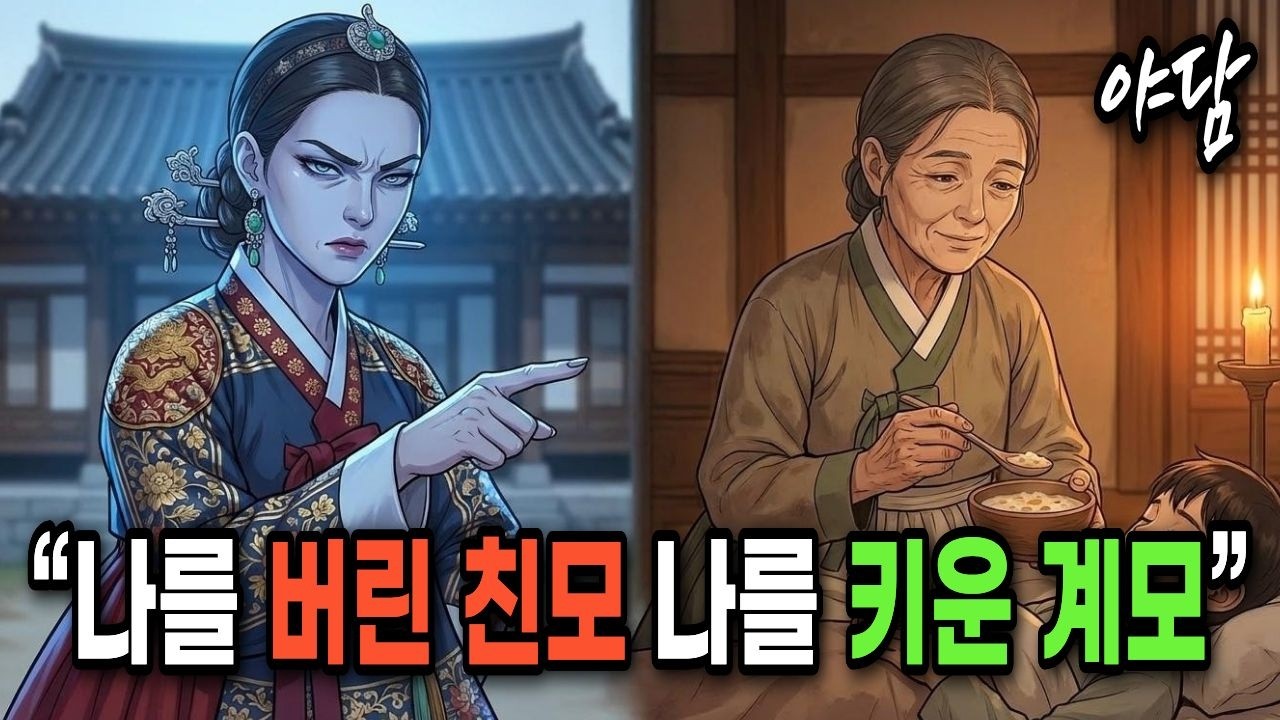 전처 자식을 거상으로 키워낸 지혜로운 계모와 거지꼴로 돌아온 친어머니 | 야담 옛날이야기 민담