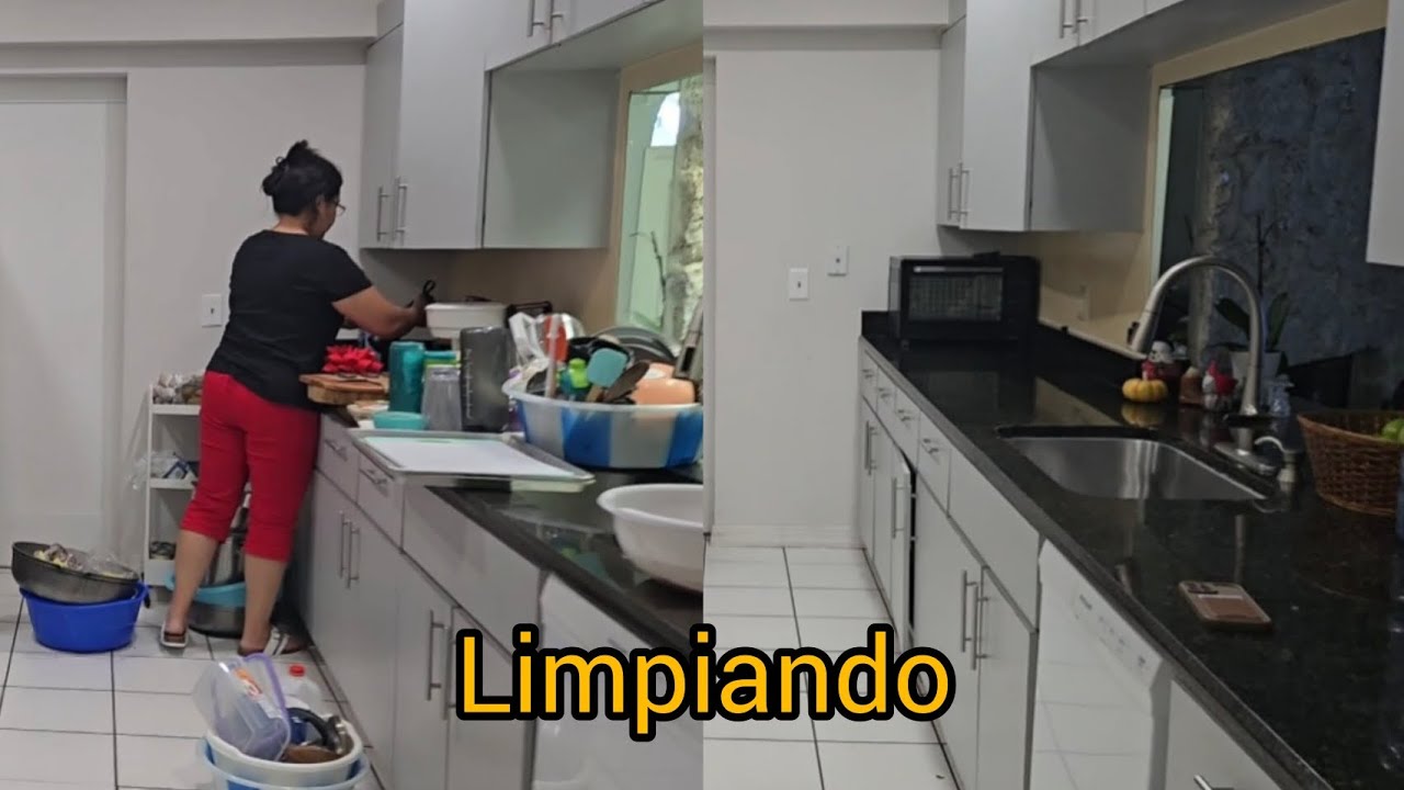 Limpieza profunda en mi cocina 🧽🧹