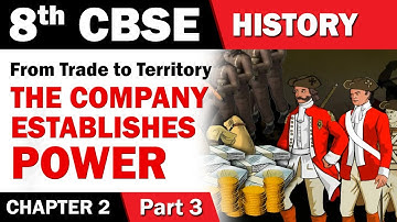 From Trade to territory The Company Establishes Power | 8th Std | History | CBSE Board | Home Revise