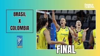 BRAZIL vs. COLOMBIA | FINAL | Highlights | 2026 Women's South American Volleyball Championship