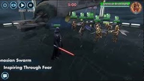 5v5 | Darth Vader vs Geos | #SWGOH | #Counter Series |