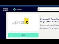 "ExpressJS Infosys Springboard Assessment Solution | Complete Guide to Ace the Test".