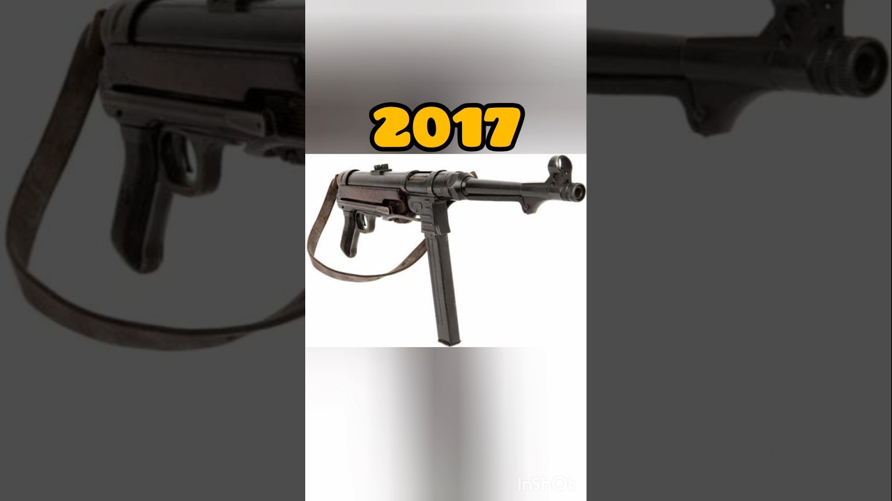 EVOLUTION OF MP40 FROM 1940-2024 