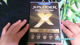 Xploder Cheat System Pro Unboxing Blue & Yellow Label Complete PS3 Wealth