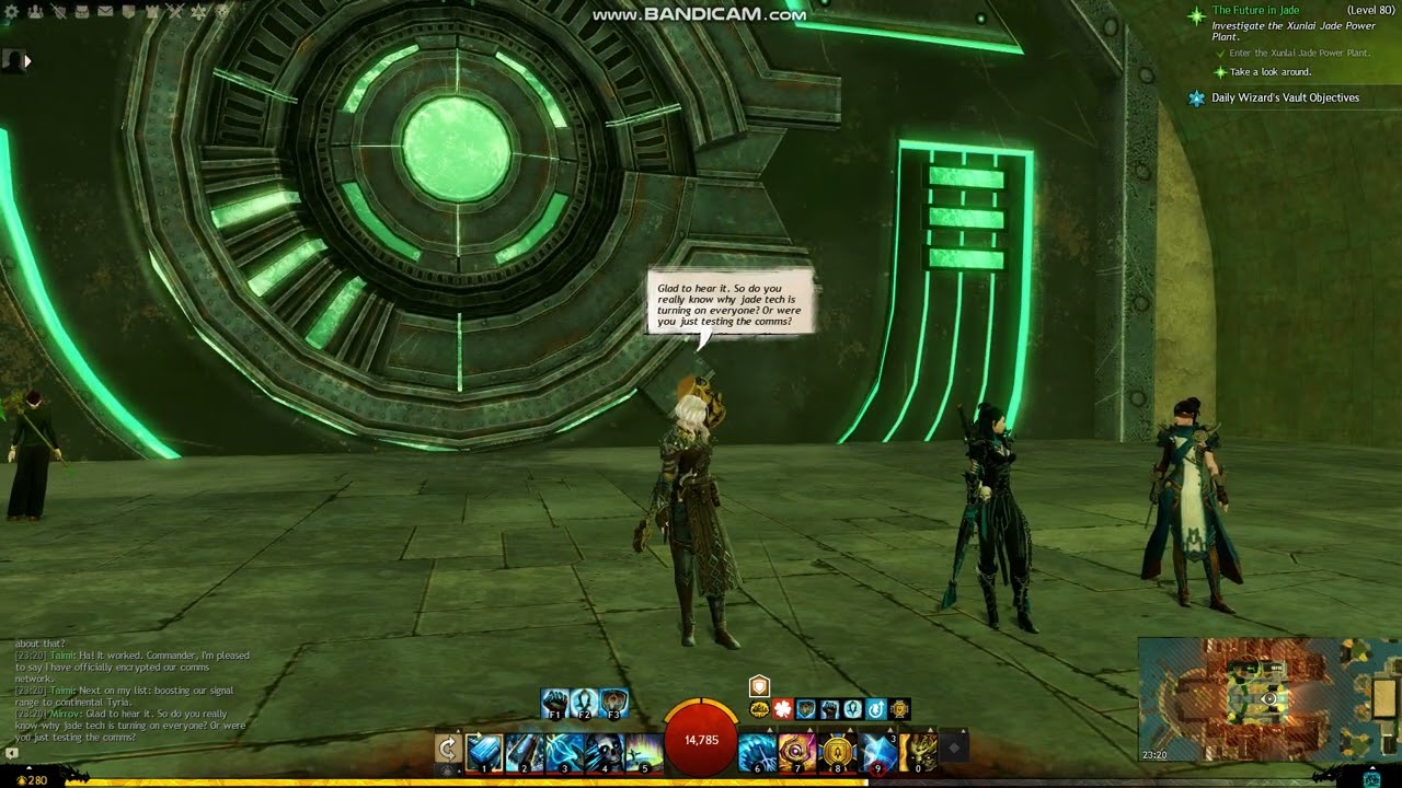 Guild Wars 2 - Guardian - Enter the Xunlai Jade Power Plant - New Kaineng City