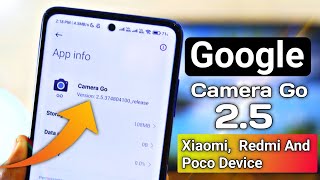 INSTALL Google Camera Go 2.5 On Any Xiaomi, Redmi And Poco Device | Google camera Go Vs Miui Camera🔥 screenshot 4