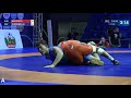 1/2 FS - 65 kg: S. KAZYRYK (RUS) v. K. DUISENKUL (KAZ)