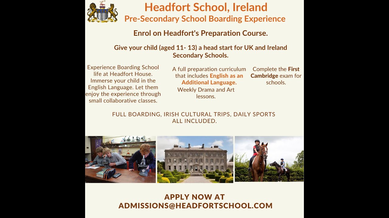 Boarding Schools Ireland: Sarah Bill