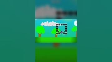 Cube Trap - Escaped Ending #shorts #geometrydash #gaming