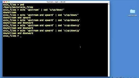 0809 sed Stream editor
