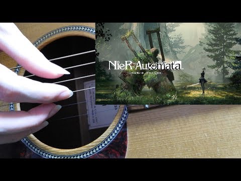 【ソロギター】戦争ト戦争-War＆War-(ニーアオートマタ NieR:Automata)【Fingerstyle Guitar Cover】-CGCGCE- -  NieR:Automata