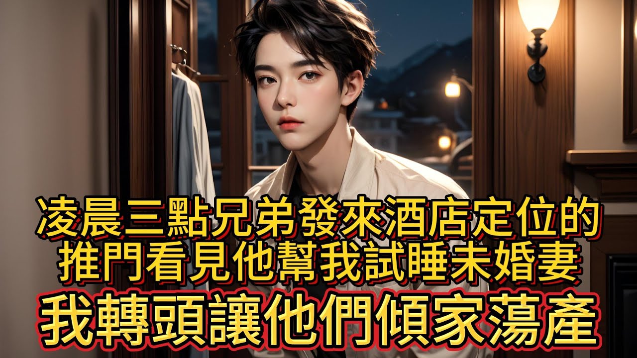 凌晨三點兄弟發來酒店定位的，推門看見他幫我試睡未婚妻，我轉頭讓他們傾家蕩產。