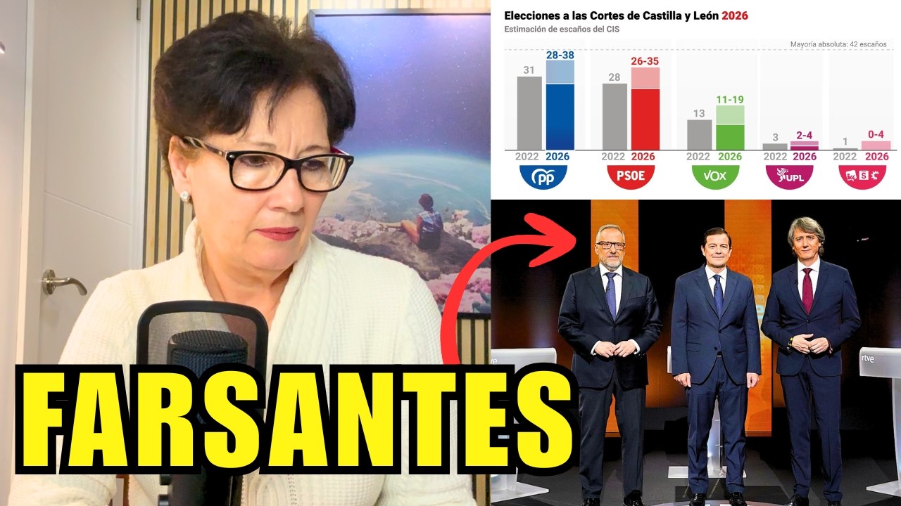 PP Y VOX QUEDAN RETRATADOS EN EL DEBATE ELECTORAL DE CASTILLA Y LEÓN