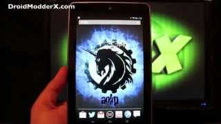 Google Nexus 7 AOKP Android Open Kang Project Rom Jelly Bean [FULL REVIEW] and Install