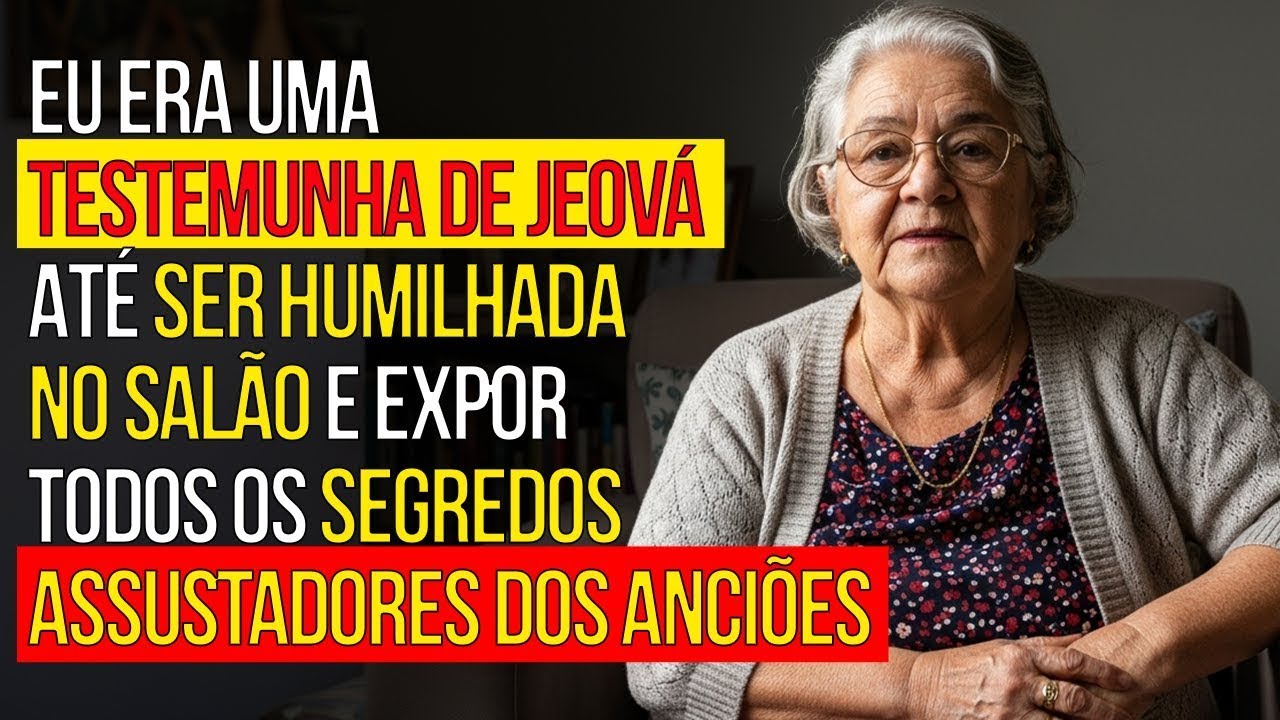 HISTÓRIA REAL_ EU ERA TESTEMUNHA DE JEOVÁ ATÉ SER HUMILHADA NO SALÃO E EXPOR OS SEGREDOS DOS ANCIÕES