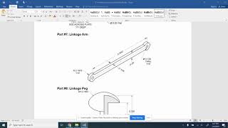 Train Linkage Arm onshape