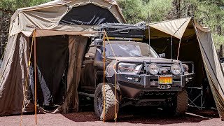 At overland expo west 2018, i camped across from nick atwell with
backwoodsoverland.com and couldn't help but notice his very impressive
setup. build is ...