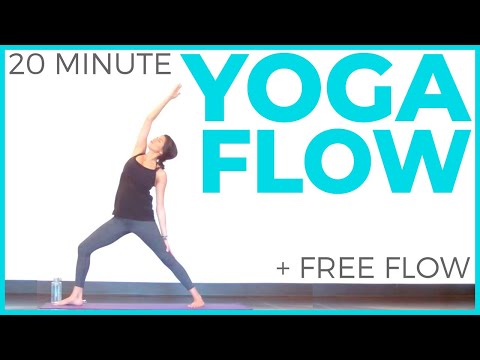 20 minute Morning Yoga Free Flow | Sarah Beth Yoga