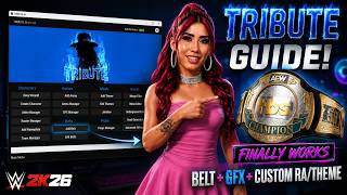 WWE 2K26 FULL MODDING GUIDE! Install Belts, GFX, Music, Arenas &amp; Ring Announcers