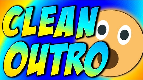 How To Make Clean Outro Using Android (Kinemaster)2017