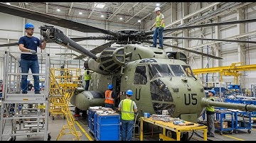 Inside the CH-53K King Stallion Factory Building the World