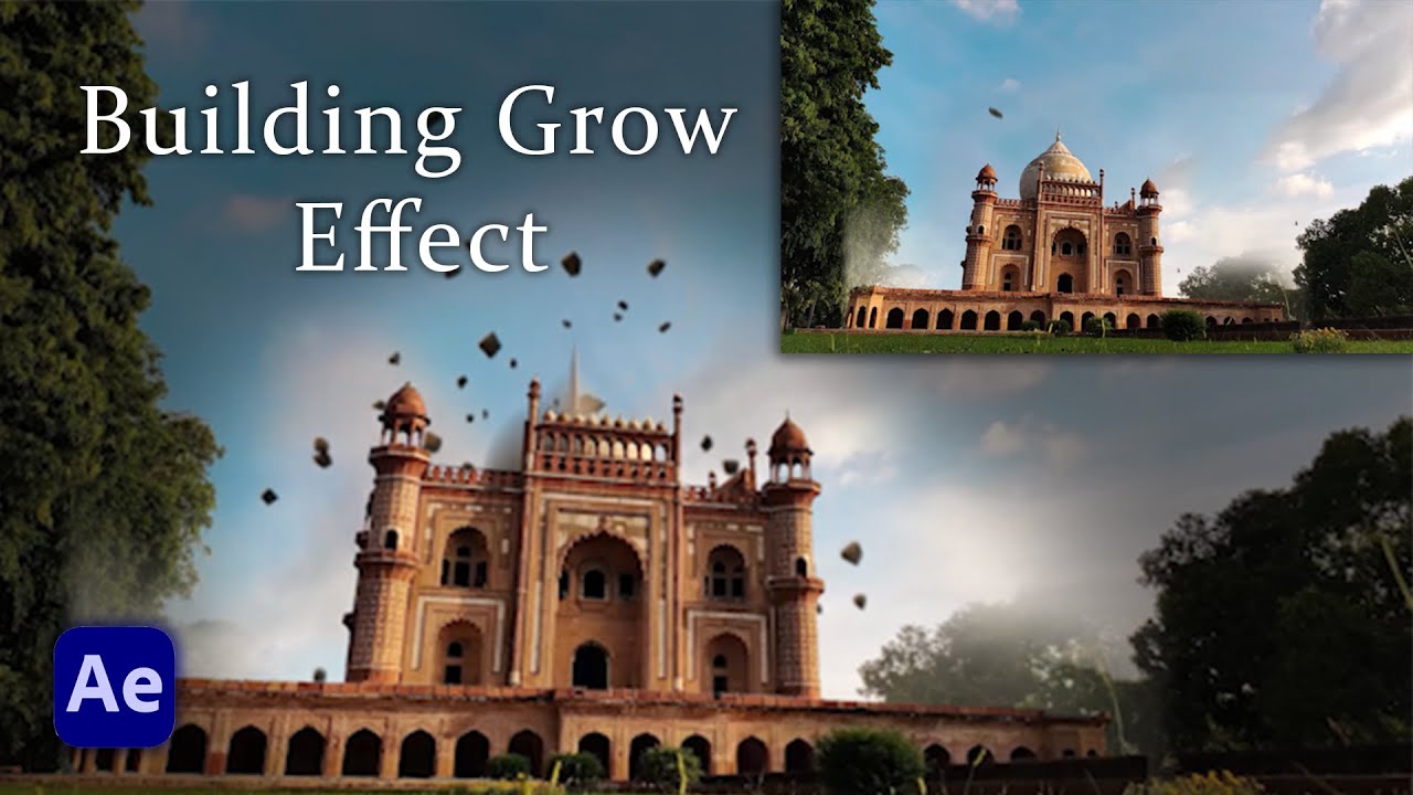 How to create Building Grow Effect in After Effects [Hindi] - YouTube