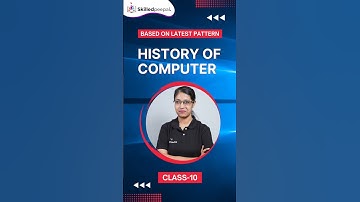 History of Computers in 60 Seconds! | Class 10 Computer Basics #shortsyoutube