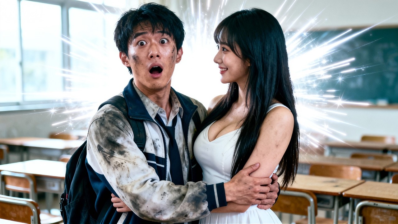 🔥天降八歲蘿莉認爹，看到全家福我傻眼了，孩子媽是高中沒說過話的校花！#drama #逆袭 #爽剧 SGDJ